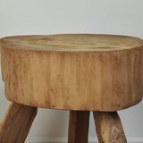 Brutalist tripod stool