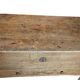 Old Chest or Natural Wood Box with a Drawer