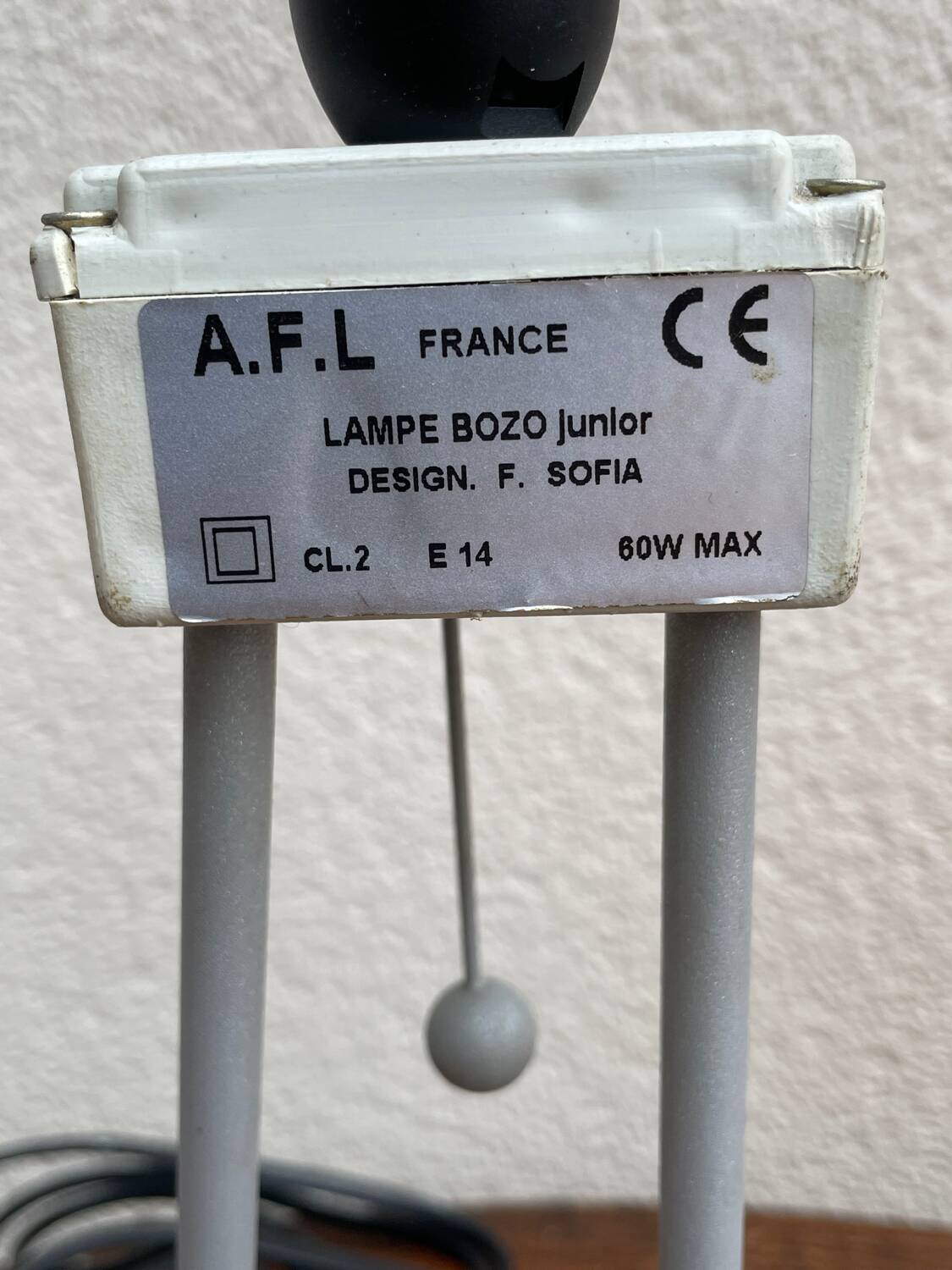 Bozo lamp by Frédéric Sofia