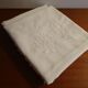 Lot 2 pillowcases embroidered and monogrammed MB old cotton 70 x 75