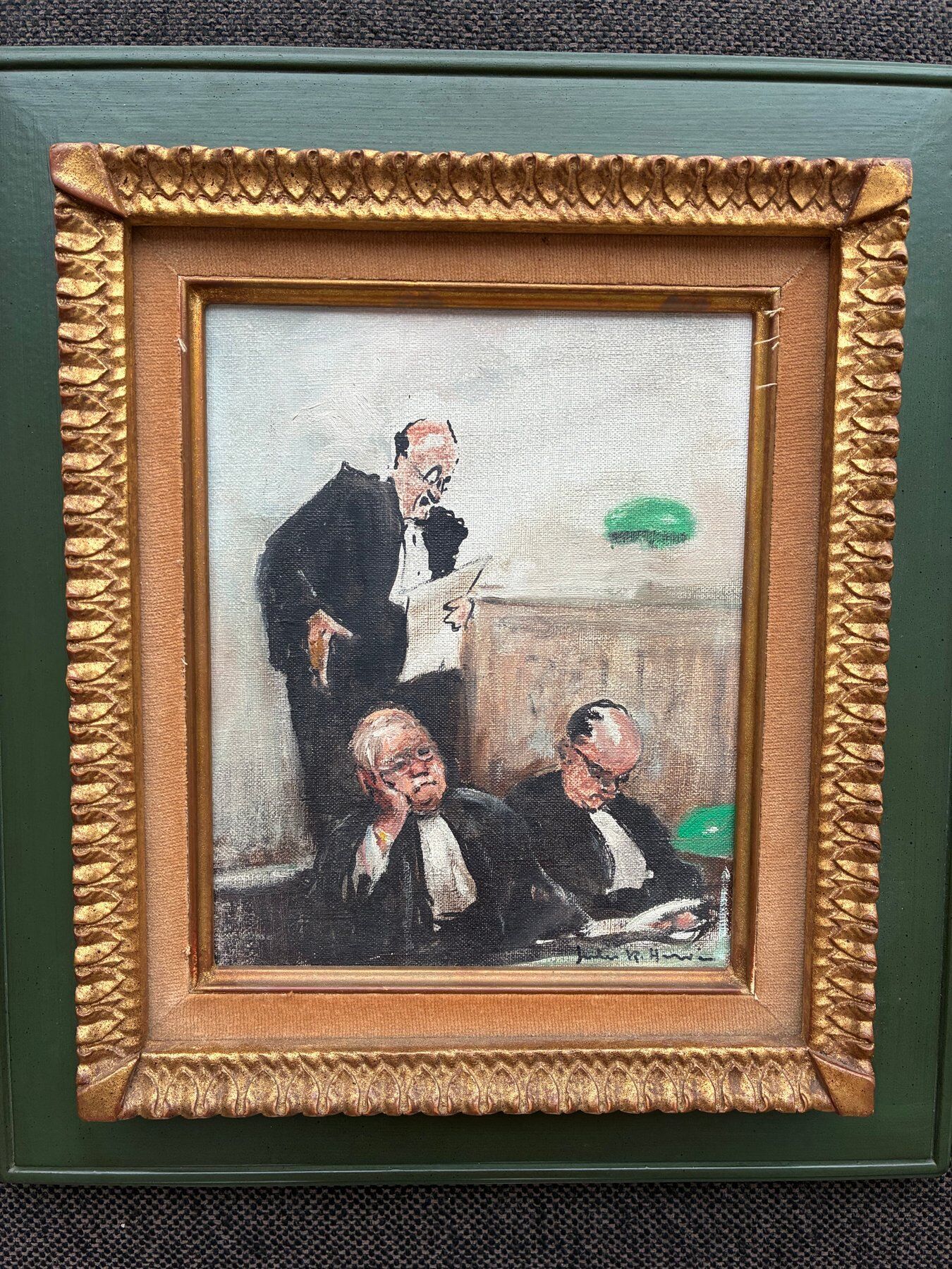 Jules René Hervé (1887-1981) - The Lawyers