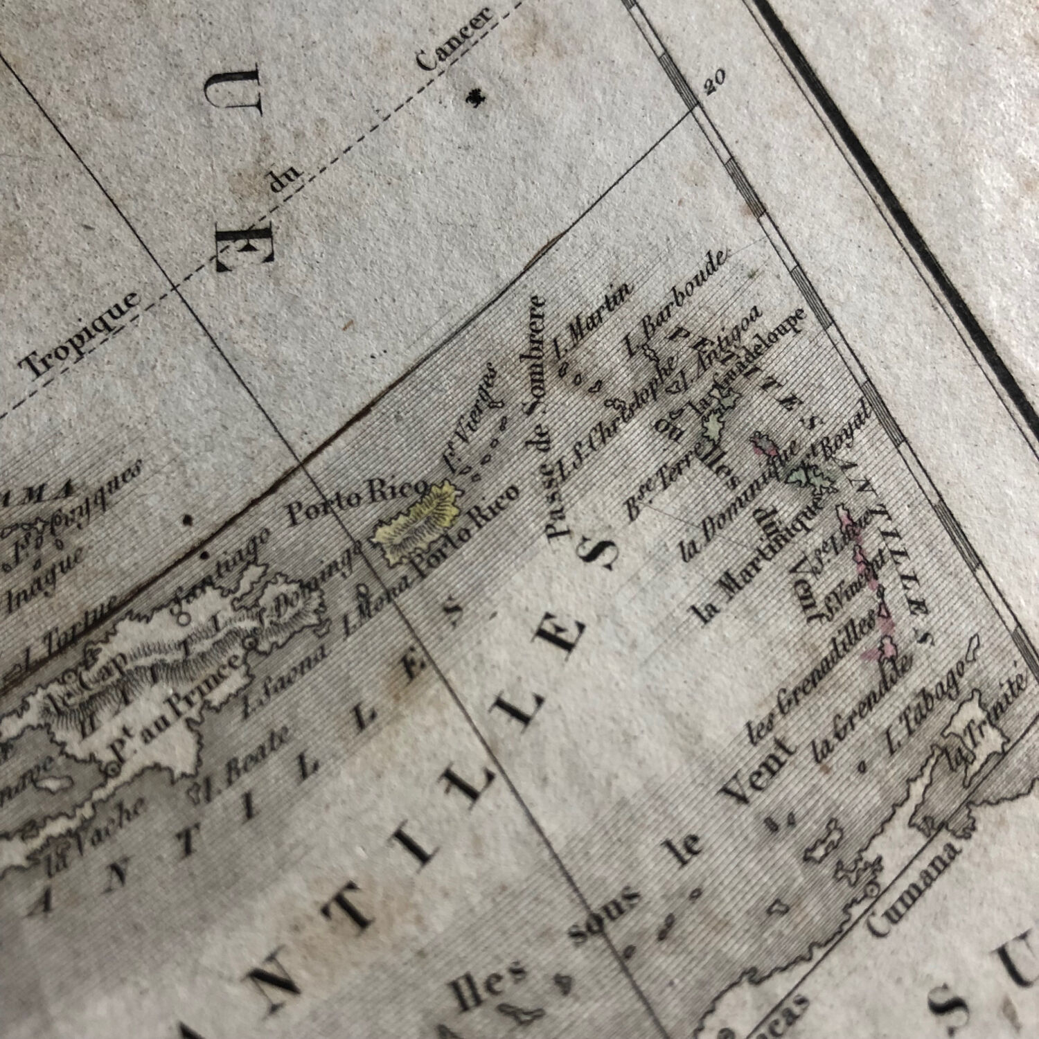 1838 - Map of North America United States Canada