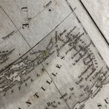 1838 - Map of North America United States Canada