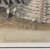 Holiday fashion sketch