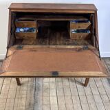 Cherrywood drop-leaf secretary from the late 19th century