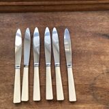 Series of six cheese knives