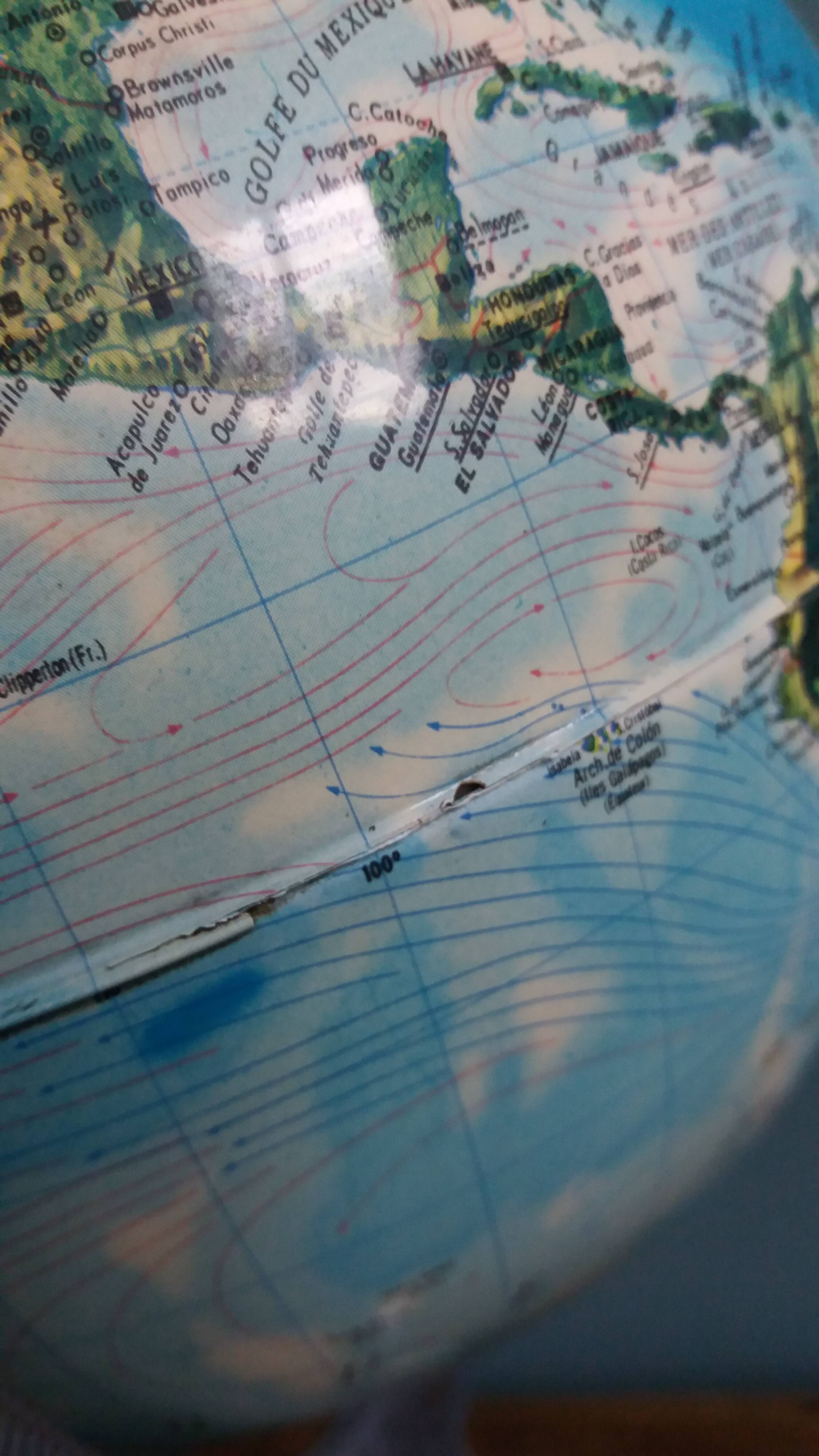 Illuminated globe, Italy, 1980s