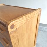 Vintage pine chest of drawers