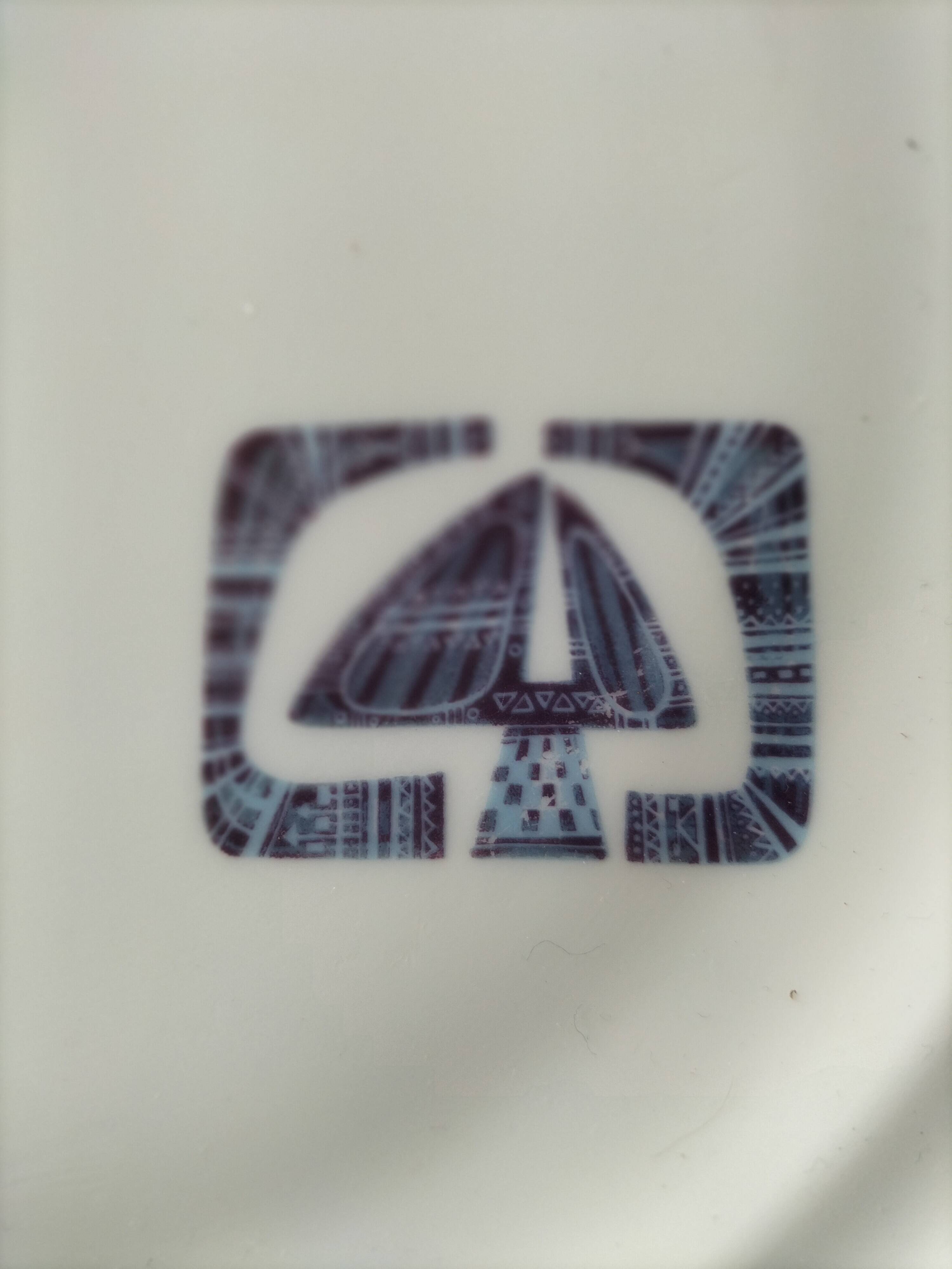 Porcelain set from Paris, Lima decoration – 7 pieces, 1970