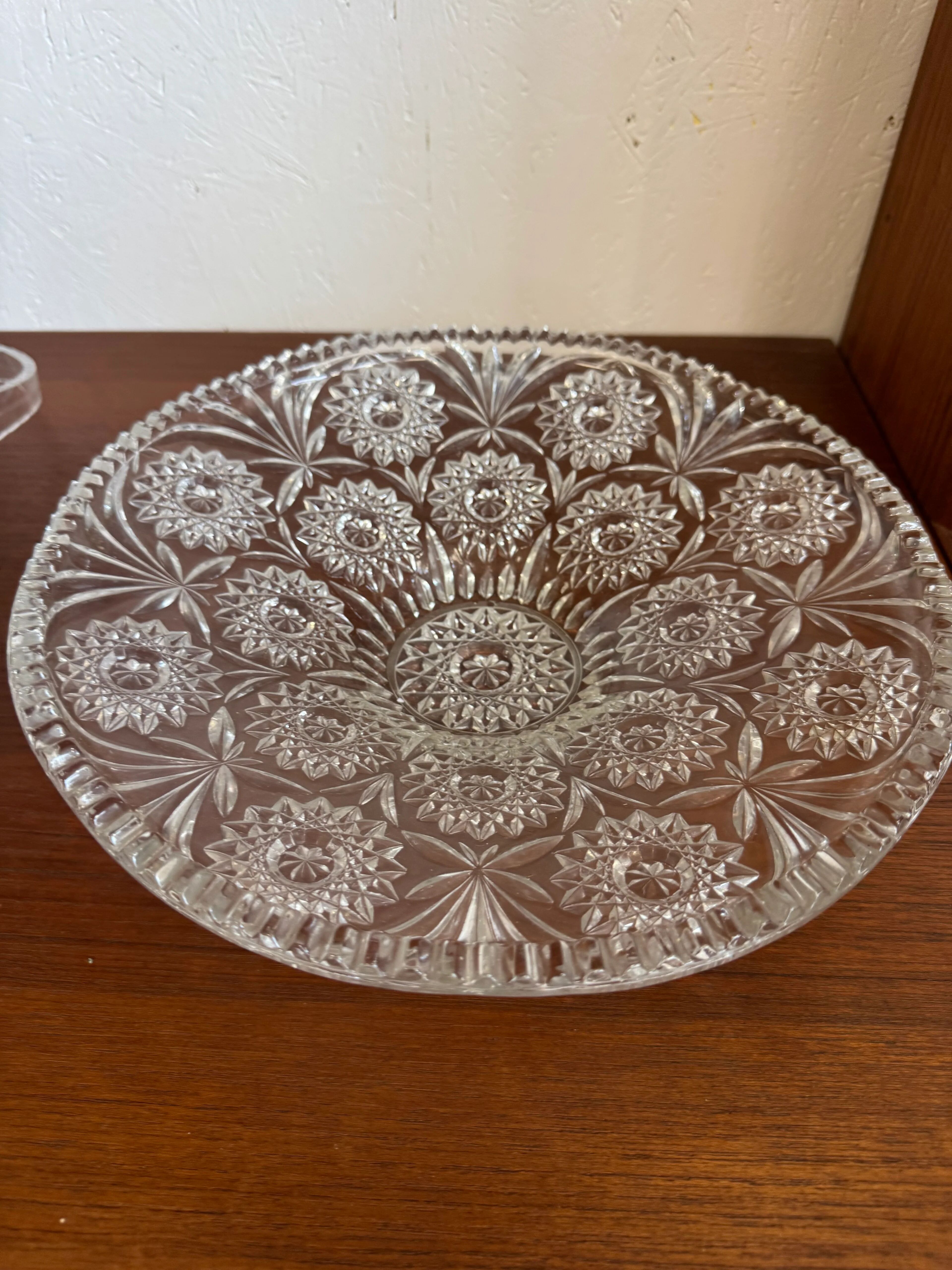 Coupe à fruit en verre