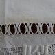 Embroidered tablecloth old Chinese décor pure cotton 230*155