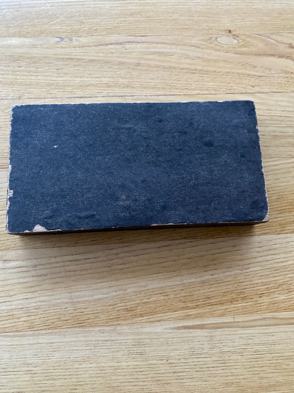 12 knives melted steel ebony handle