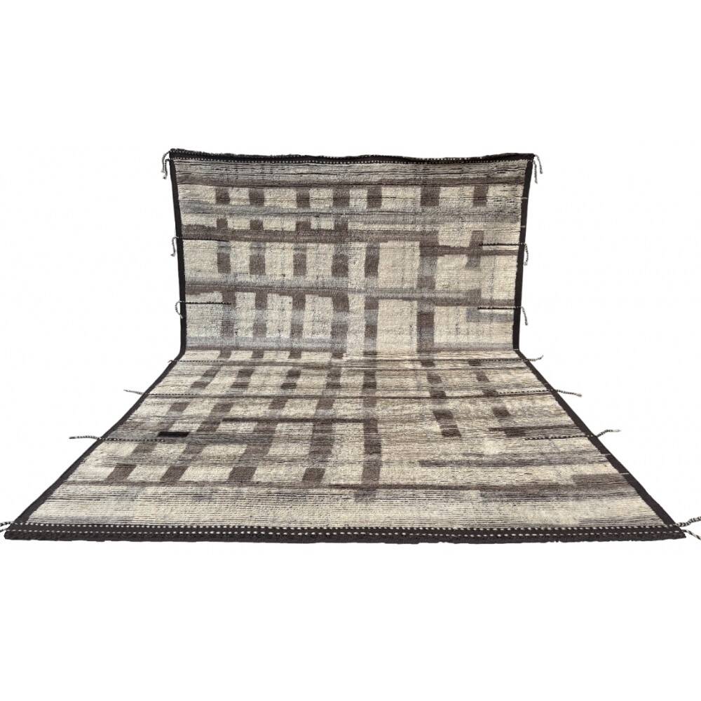 Beni Ourain Design Rug. Moroccan Design Carpet. 100% Wool. Custom Options Available