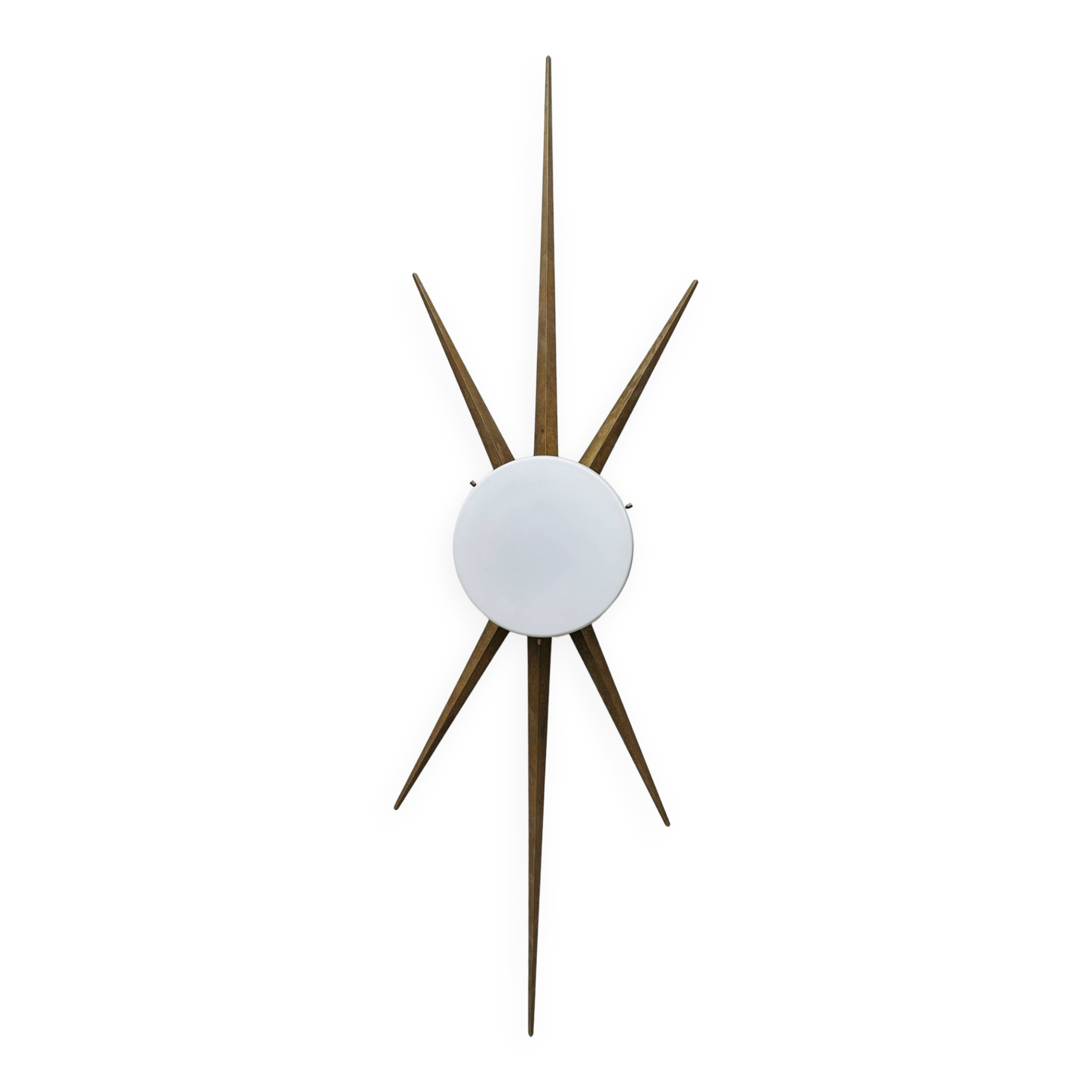 Gio Ponti Sun ceiling light produced by Arredoluce
