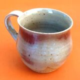 Mug with handle Enameled ceramic Signature Daniel