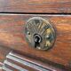 Curtain binder cabinet art deco 50s