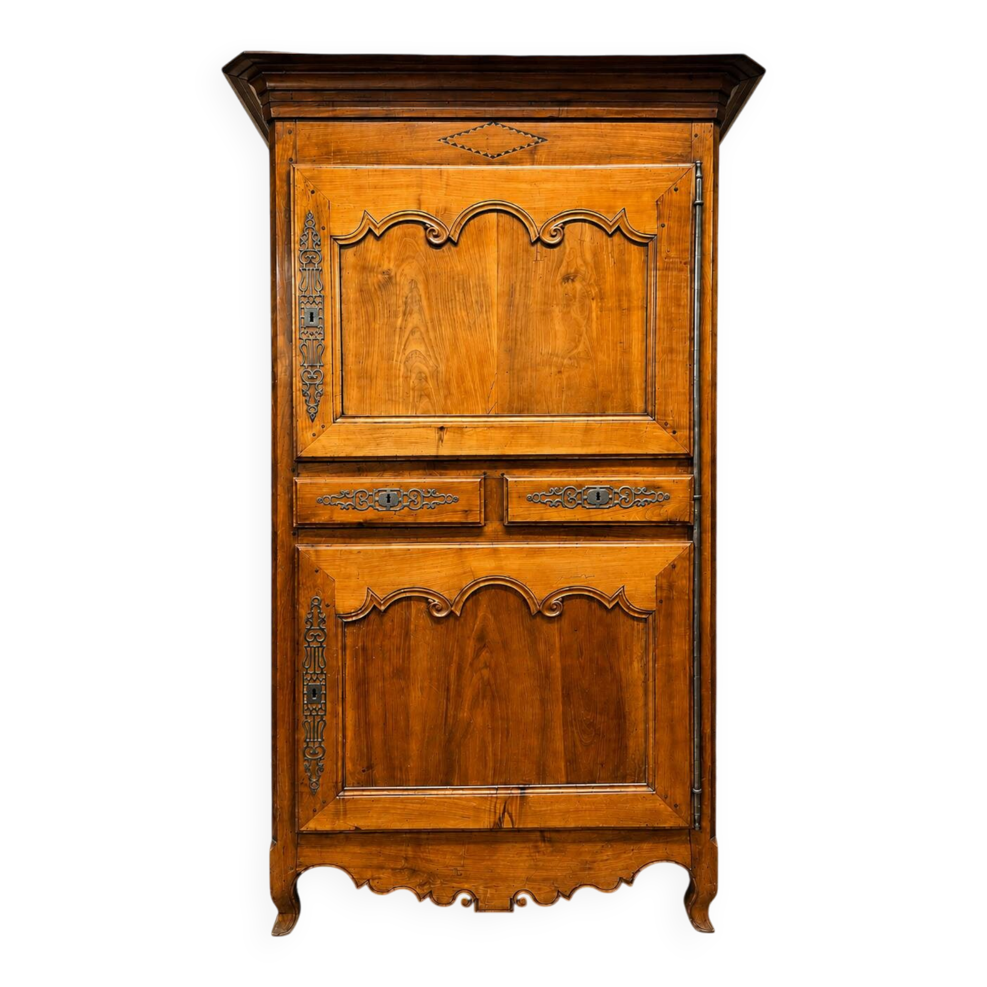 Bonnetière en merisier époque Louis XV