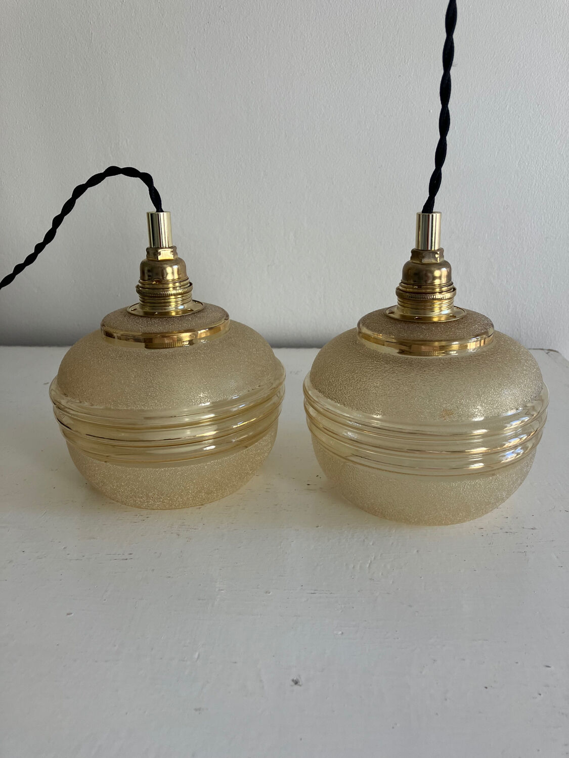 Vintage walkway lamps