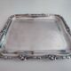 Christofle Art Nouveau silver metal tray
