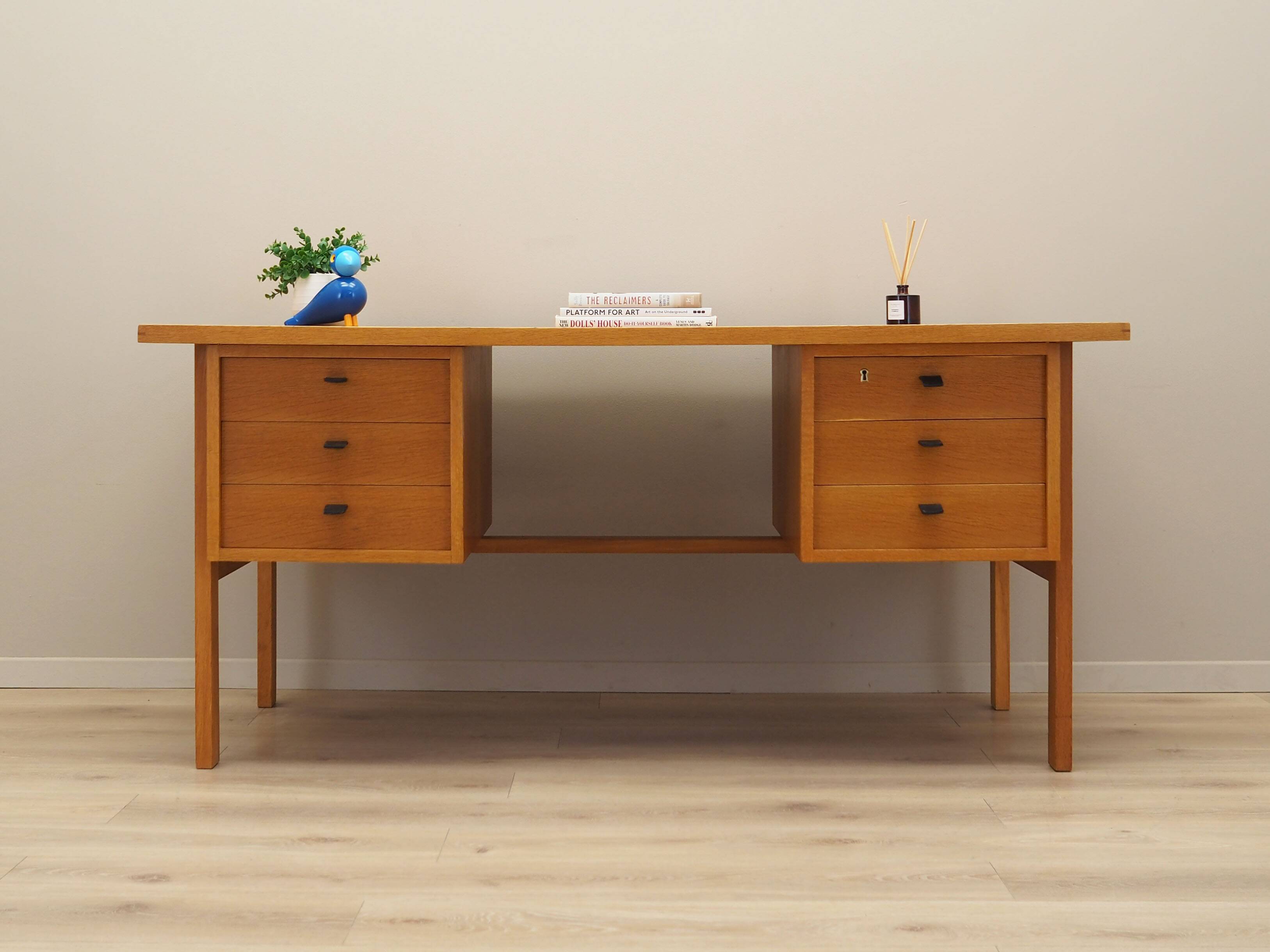 Ash desk, Danish design, 1960s, designer: Svend Age Madsen
