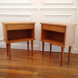 Pair of Scandinavian side table