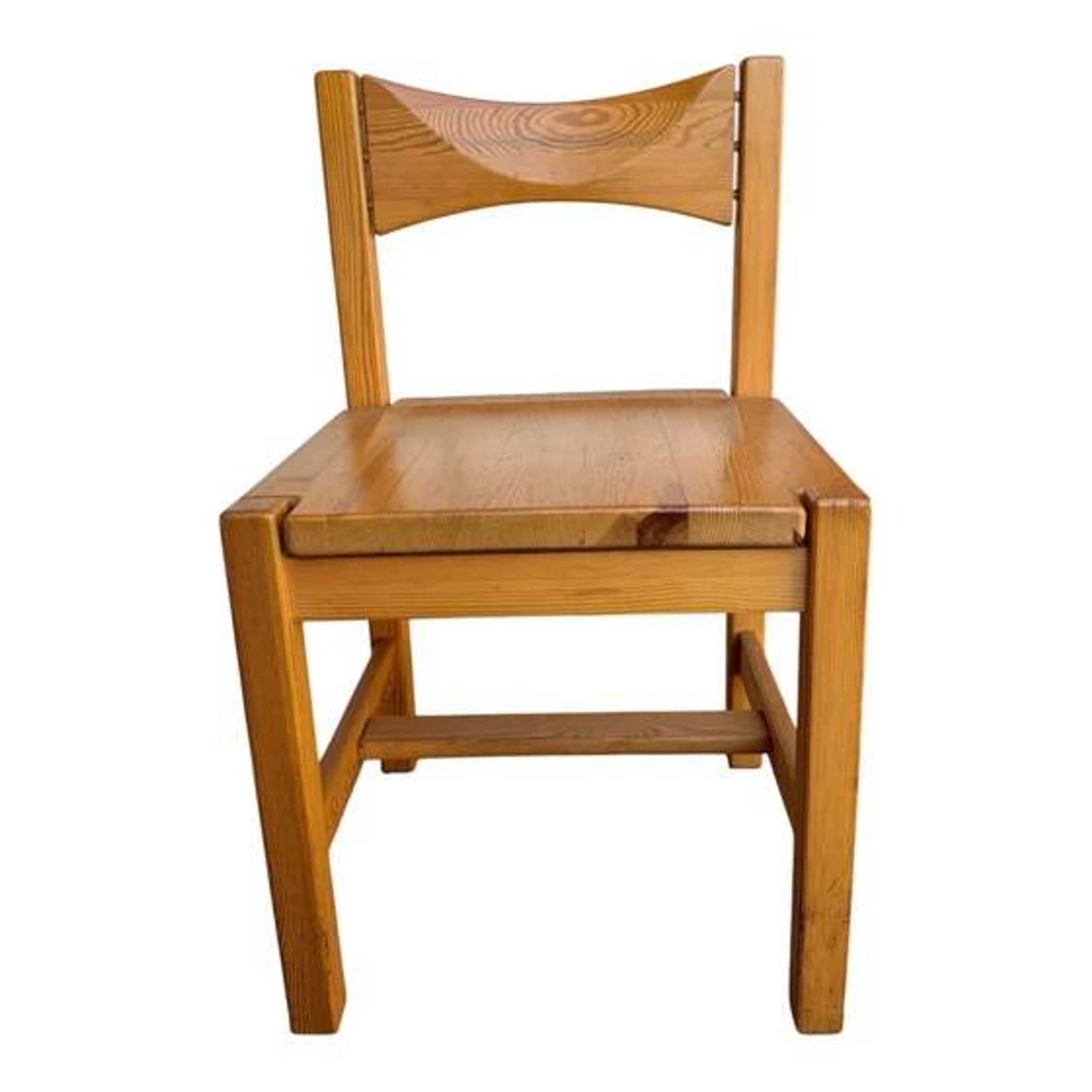 Ilmari Tapiovaara chair in Hongisto pine for Laukaan Puu, Finland, 1960s.