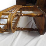 Planter on oak wheels