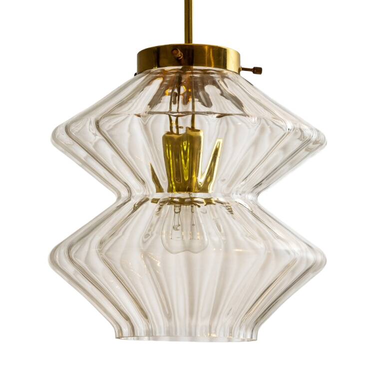 Pendant Lamp, Preciosa, 1970s, Czechoslovakia