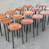 Vintage stool - Eromes Marko - 60s minimalist dutch design