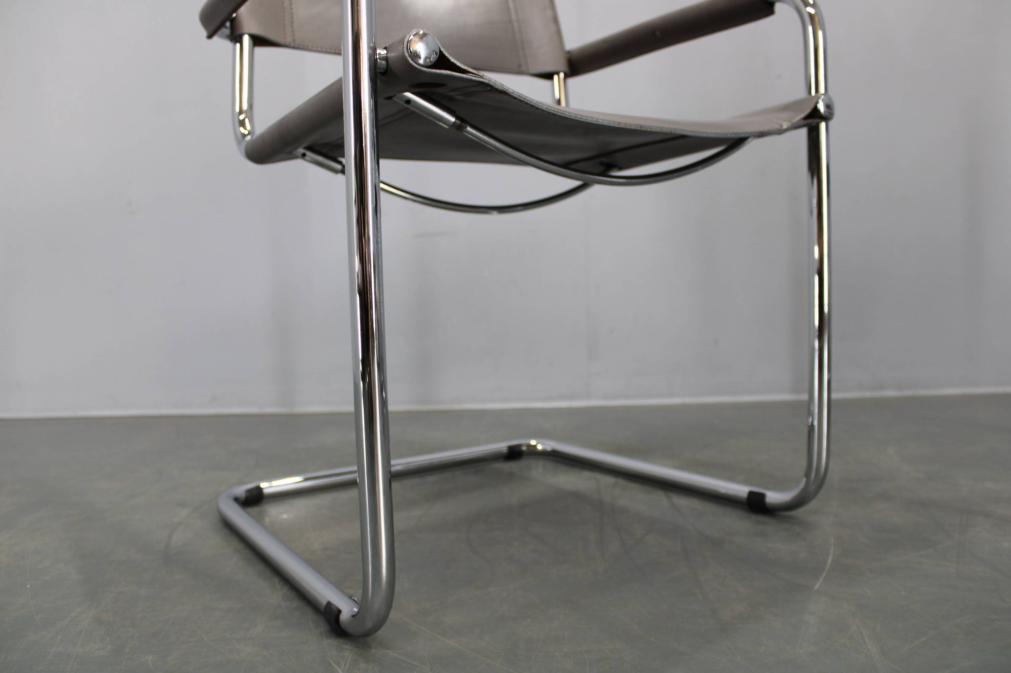 Set of four Bauhaus cantilever armchairs by Mart Stam, Italy