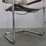 Set of four Bauhaus cantilever armchairs by Mart Stam, Italy