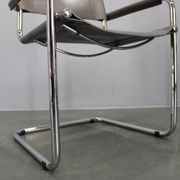Set of four Bauhaus cantilever armchairs by Mart Stam, Italy