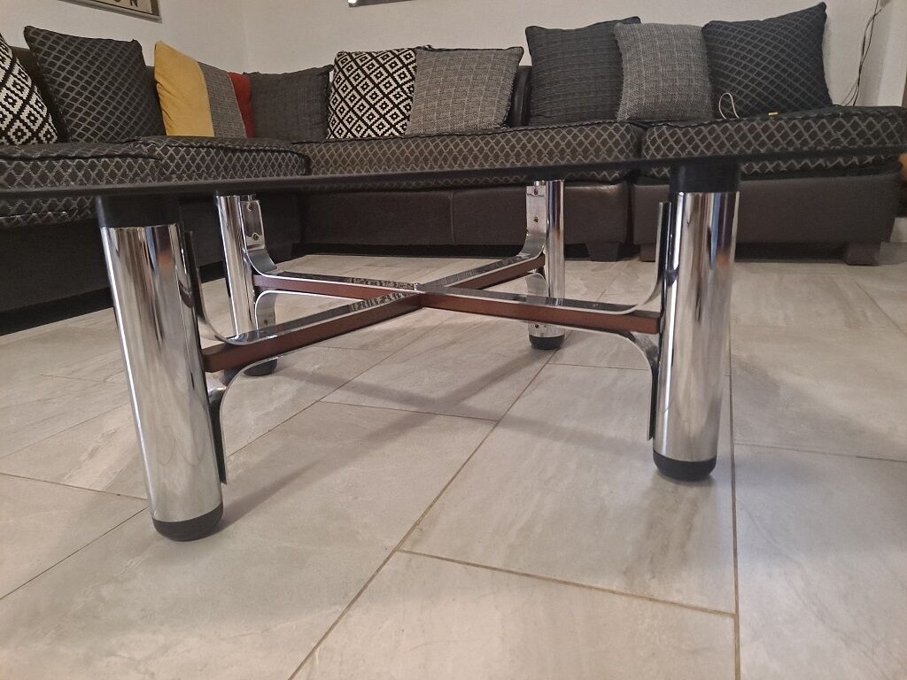 Mid century square coffee table