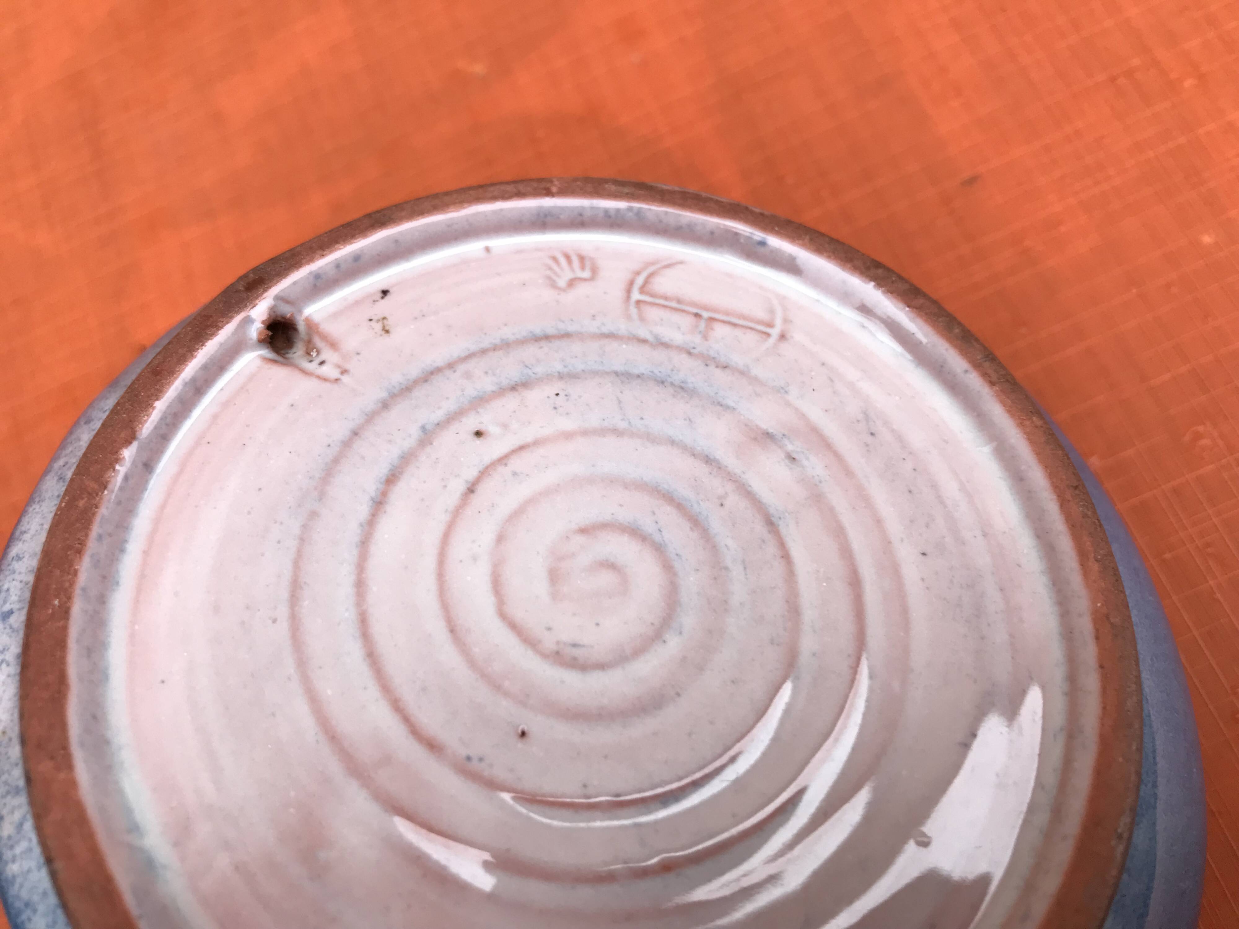 Salt hand glazed ceramic