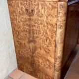 Elm burl sideboard from the 70s