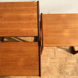 Pull-out tables G Plan - teak - 1960s