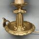 Cave rat lamp with Doric column - Bronze - 1950s - France