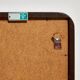 Oak framed mirror
