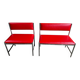 Banquettes et chaise vintage