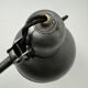 Ancienne lampe applique accordeon bauhaus