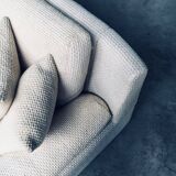 Mid-Century Modern Design Boucle Wool 3-Seater Sofa, 1960s