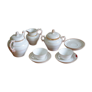 Fine porcelain tea set