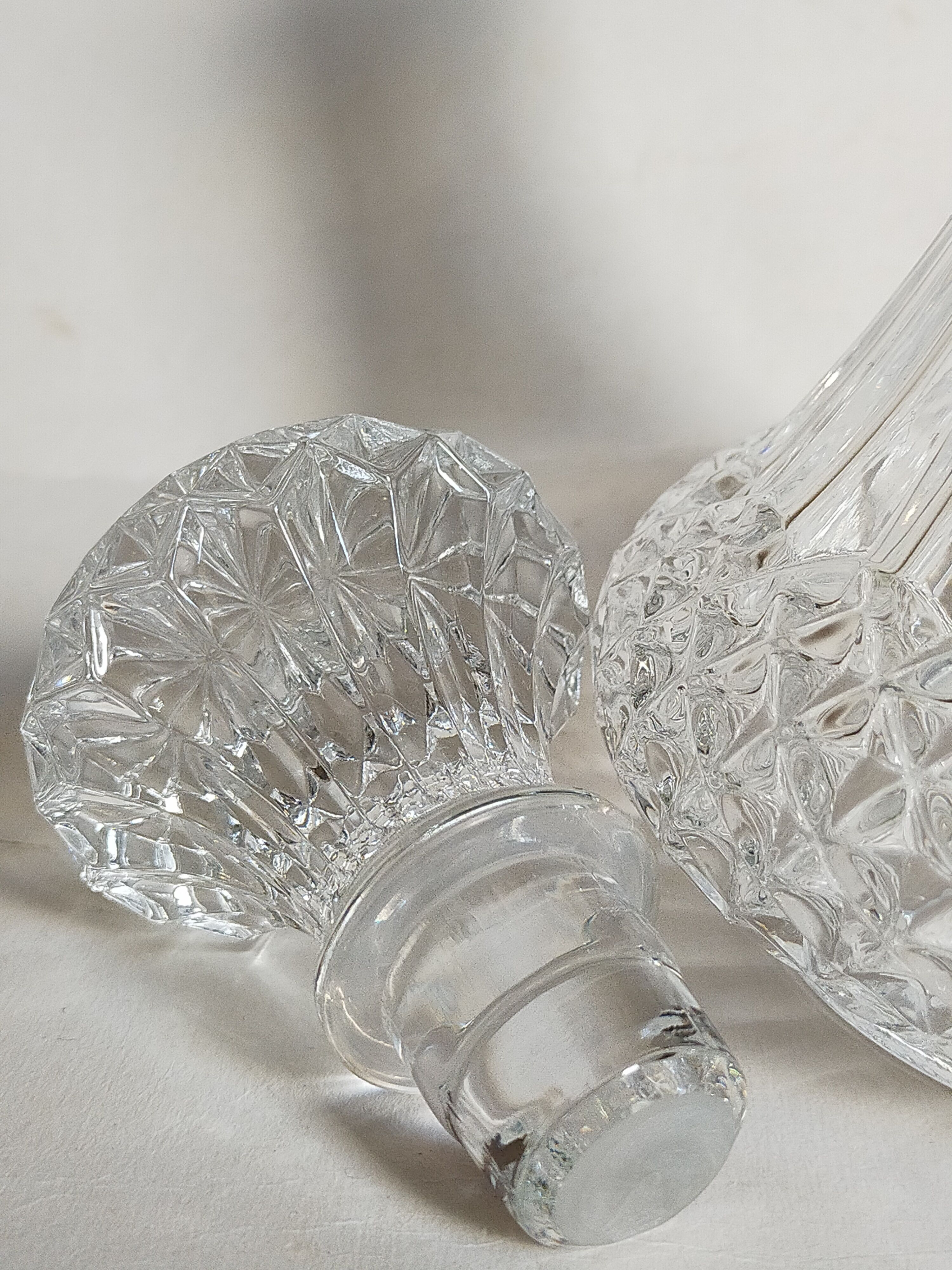 Vintage Arques crystal decanter