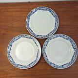 Set of Moselle earthenware plates