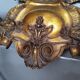 Pediment ornament gilded bronze furniture st Louis XV