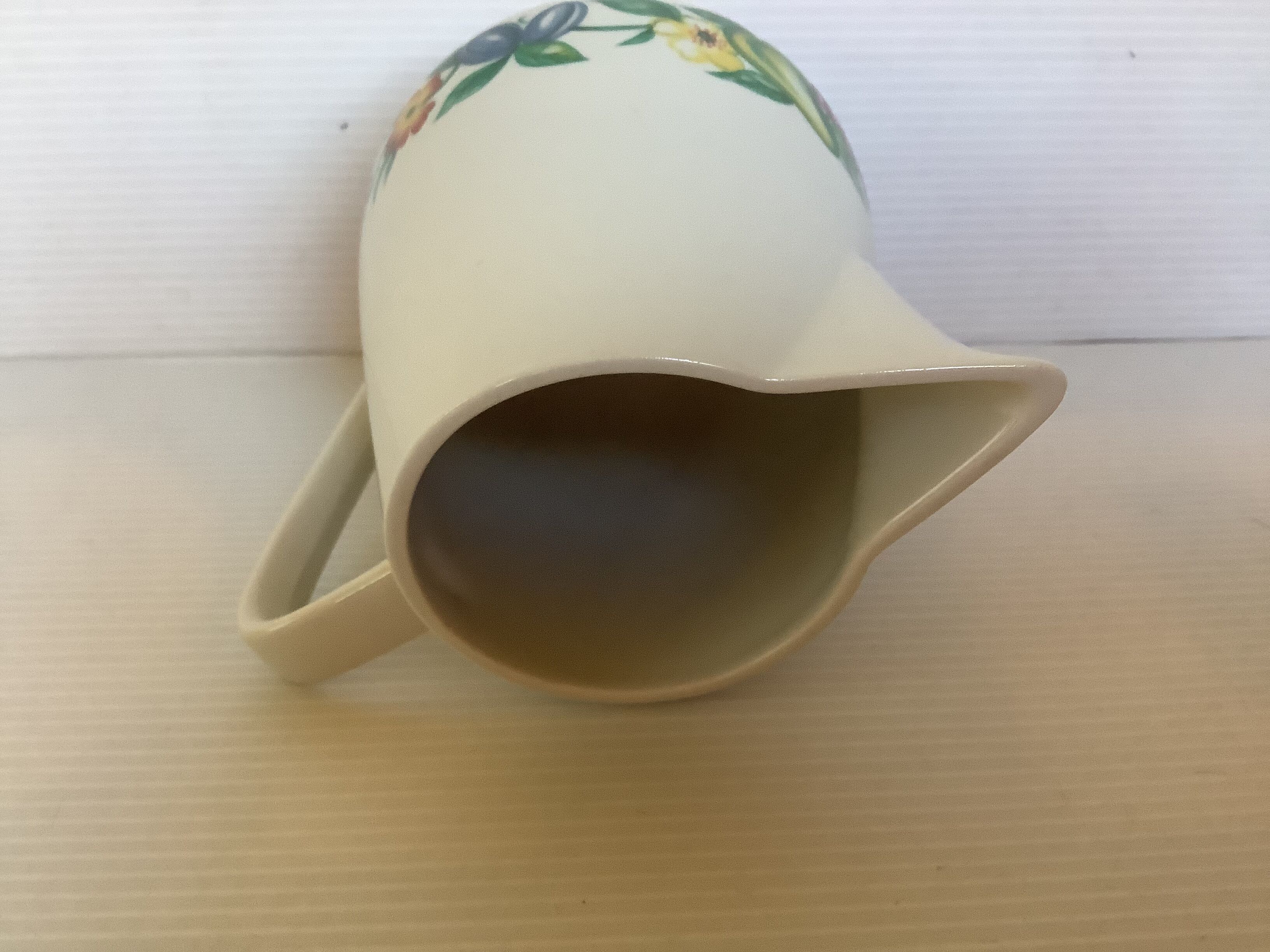Villeroy and Boch flower and fruit milk jug