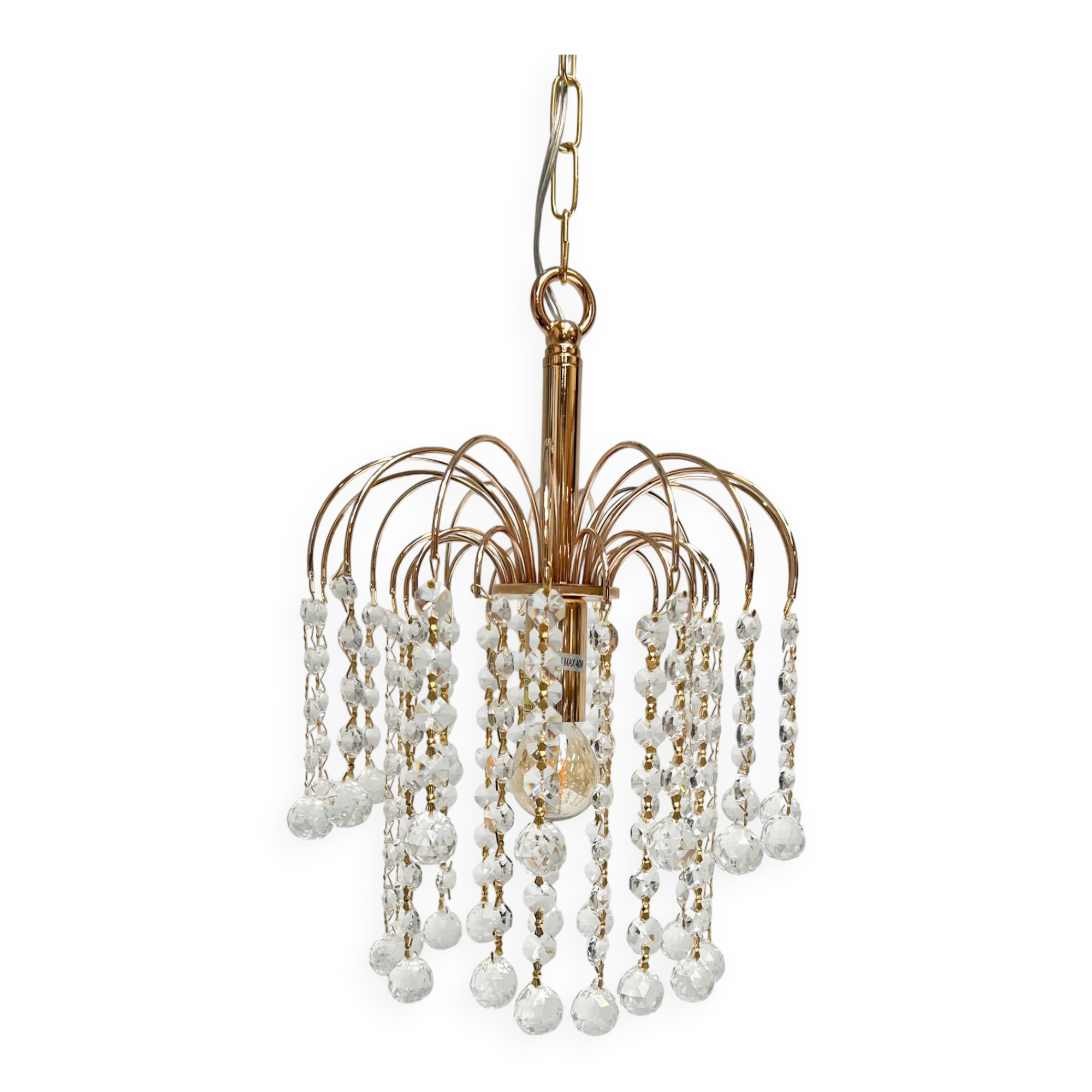 Italian cristal chandelier by Swarovski, after 2000