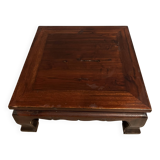 Table basse en bois massif – style asiatique