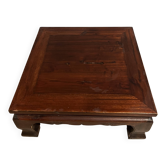Table basse en bois massif – style asiatique