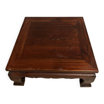 Table basse en bois massif – style asiatique